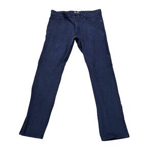 Nike SB Mens Navy Blue Straight-Leg Stretch Jeans